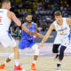 BOGDAN BOGDANOVIC kosarkas reprezentacije Srbije na prijateljskoj utakmici protiv TYLER DORSEY Tajler Dorsi iz Grcke u Spiris Kipriani Areni, Limasol 09.08.2025. godine Foto: EK / MN PRESS KOSARKA, BASKETBALL, KSS, SRBIJA, SERBIA, GRCKA, GREECE, MEDJUNARODNA PRIJATELJSKA, INTERNATIONAL FRIENDLY, ECOMMBX CUP