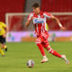 ALEKSA DAMJANOVIC fudbaler Crvene zvezde na utakmici Superlige Prvenstva Srbije protiv TSC Backa Topola na stadionu Rajka Mitica, Beograd, 09.08.2025. godine Foto: Marko Metlas Fudbal, Crvena zvezda, Superliga Prvenstvo Srbije, TSC Backa Topola