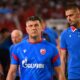 , fudbaler Crvene zvezde, na utakmici kvalifikacija za UEFA Ligu sampiona protiv Pafosa, na stadionu Rajko Mitic. Beograd, 19.08.2025 foto: Marko Metlas FOOTBALL, UEFA CHAMPION LEAGUE QUALIFICATIONS MATCH, CRVENA ZVEZDA, RED STAR, PAFOS