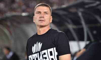 fudbaler Partizana na utakmici kvalifikacija za UEFA Ligu Konferencija protiv Hibernijana na stadionu Partizana, Beograd 07.08.2025. godine Foto: Marko Metlas Fudbal, Partizan, Kvalifikacije, UEFA Liga Konferencija, Hibernijan